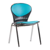 چهارپایه صدف(بدون دسته)پایه کروم E011-K